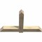 Ekena Millwork Eugene Rough Sawn Timber Gable Bracket, Douglas Fir, 60"W x 38"H x 6"D x 6"F, 15/12 Pitch GBW060X38X0606EUG00RDF - alternate 4